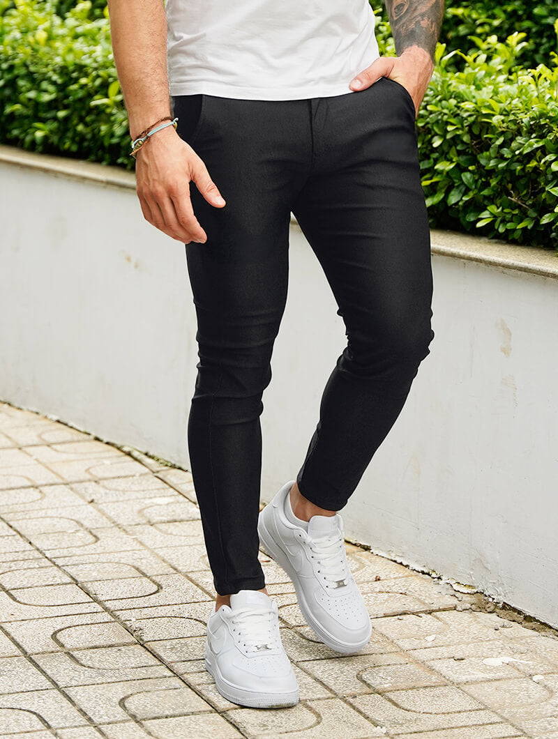 Noa Stretch Pantalón - Negro