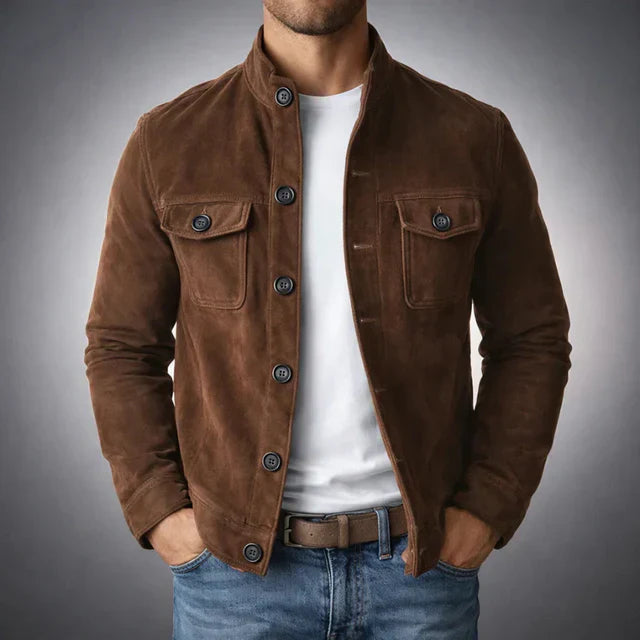 Marco™ | Chaqueta de Ante Clásica
