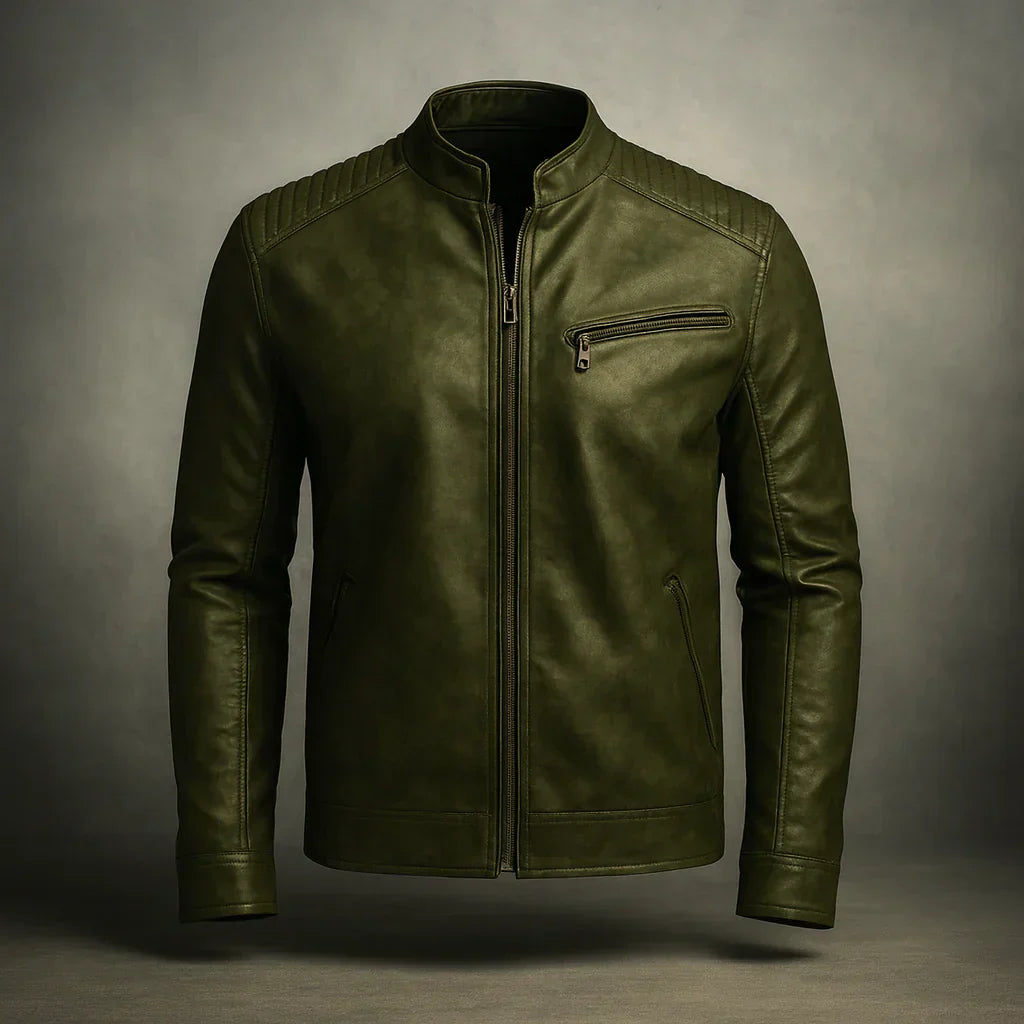 Mario™ | Chaqueta de cuero sintético