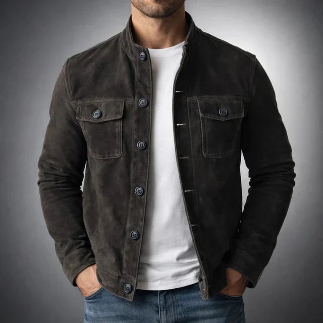 Marco™ | Chaqueta de Ante Clásica
