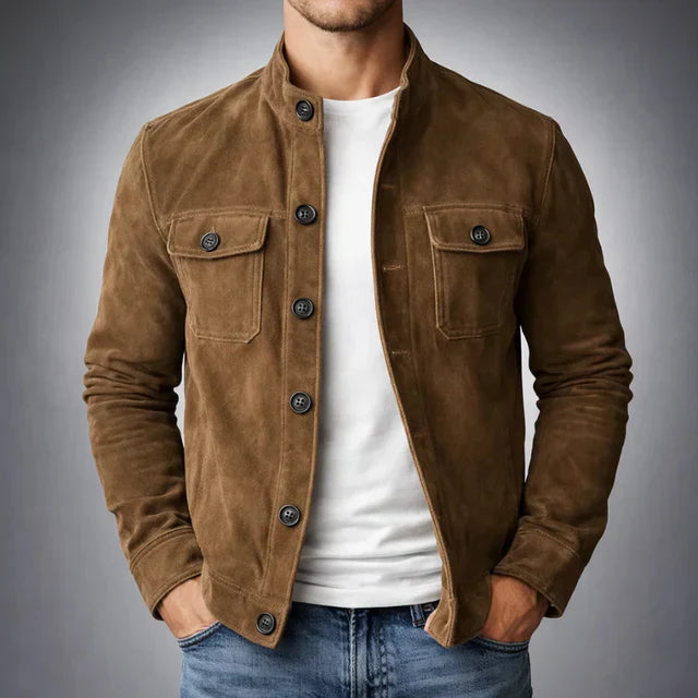 Marco™ | Chaqueta de Ante Clásica