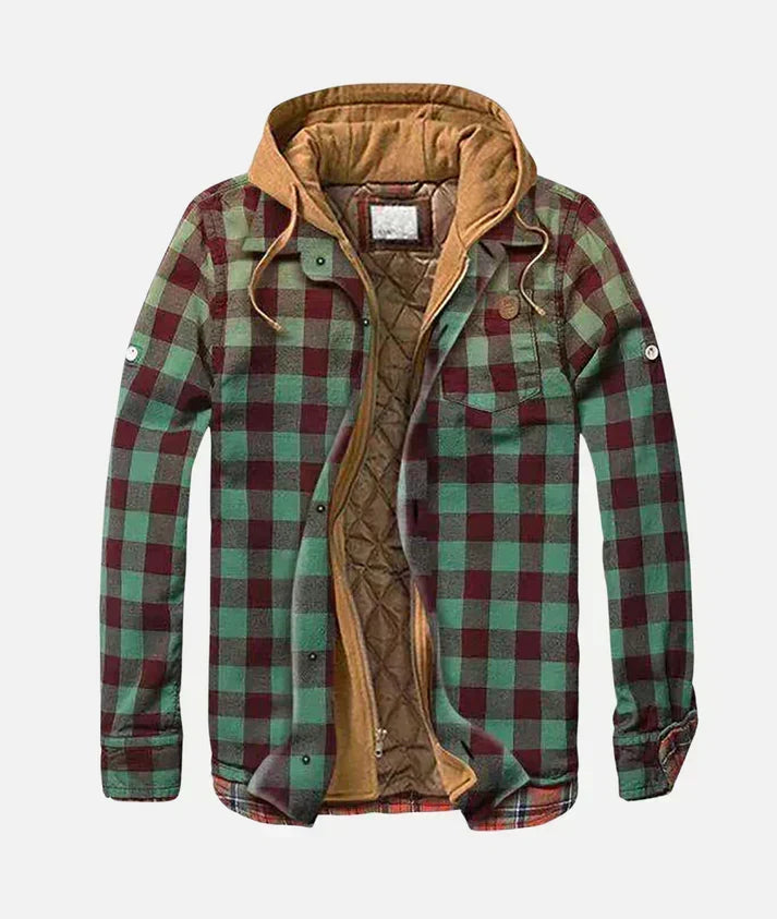 Varel | Chaqueta patchwork a cuadros
