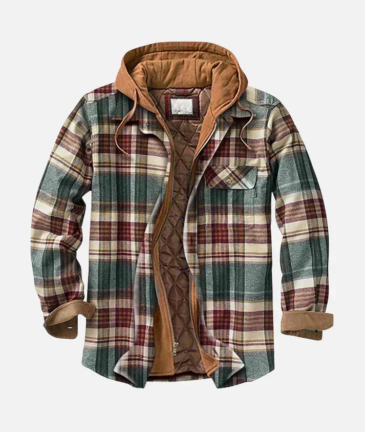Varel | Chaqueta patchwork a cuadros