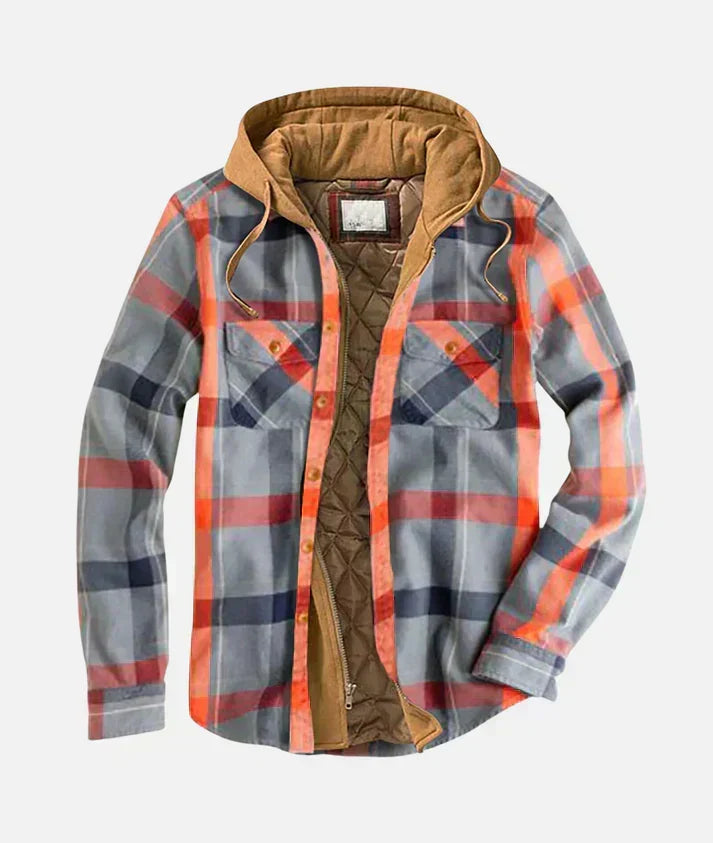Varel | Chaqueta patchwork a cuadros