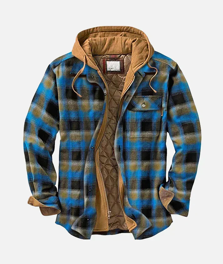 Varel | Chaqueta patchwork a cuadros
