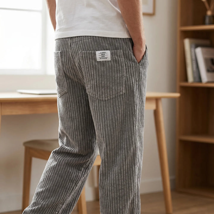 Varel | Pantalones de Pana con Cintura Elástica