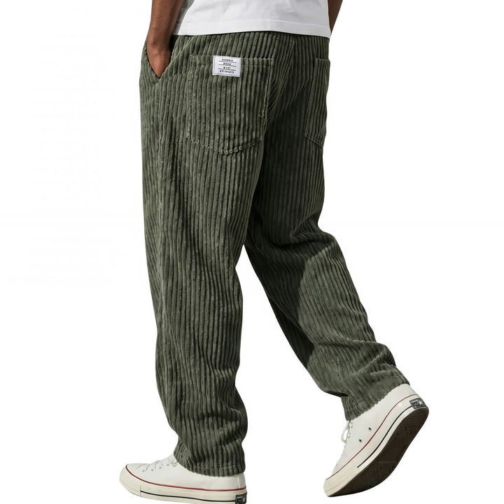Varel | Pantalones de Pana con Cintura Elástica