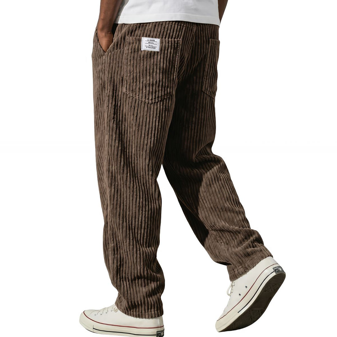 Varel | Pantalones de Pana con Cintura Elástica