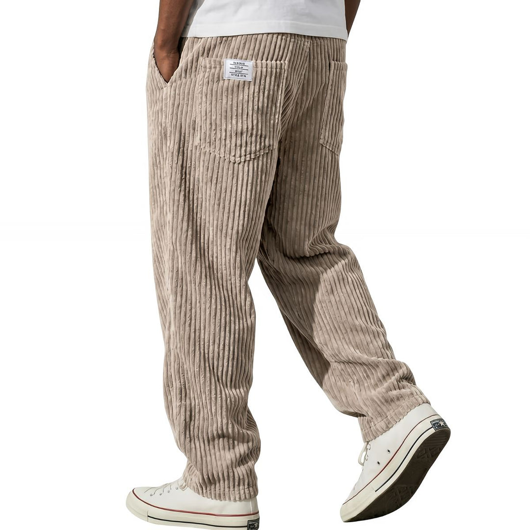 Varel | Pantalones de Pana con Cintura Elástica