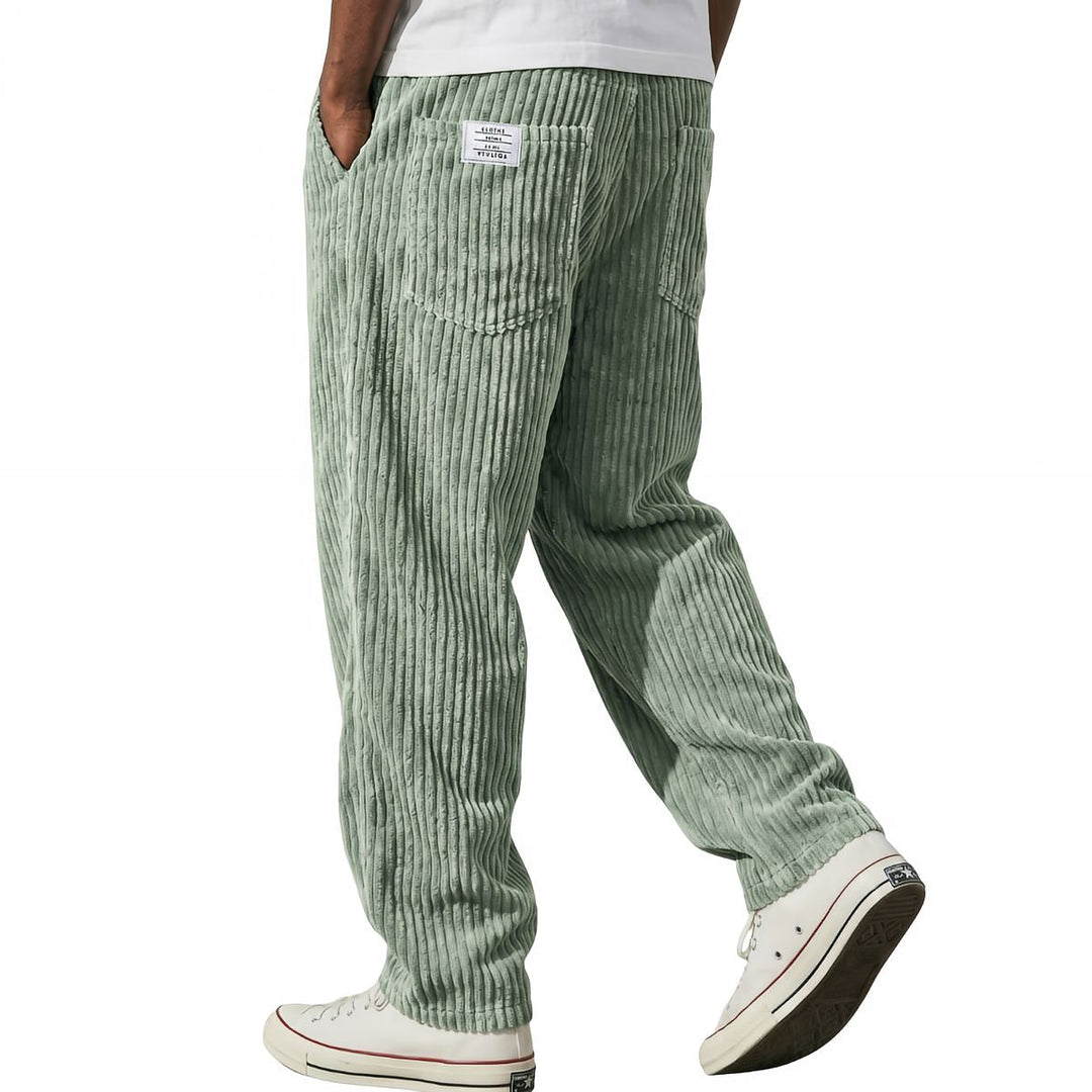 Varel | Pantalones de Pana con Cintura Elástica