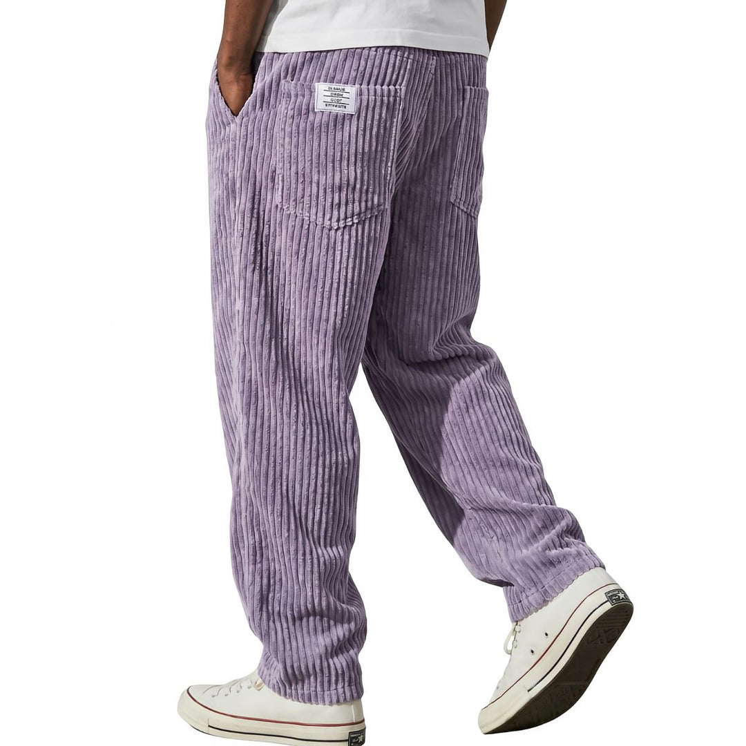 Varel | Pantalones de Pana con Cintura Elástica