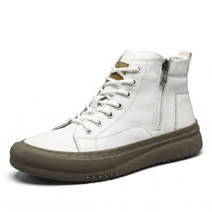 Miguel | Zapatillas altas de cuero sintético