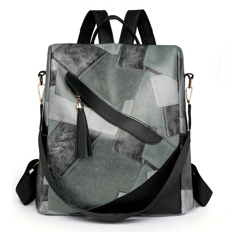 Petra | Mochila Antirrobo de Cuadros