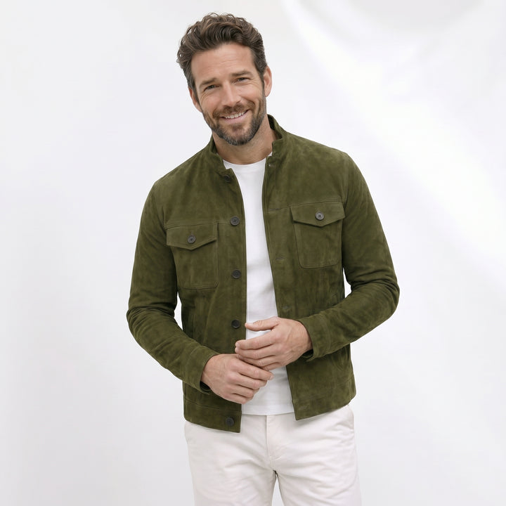 Marco™ | Chaqueta de Ante Clásica