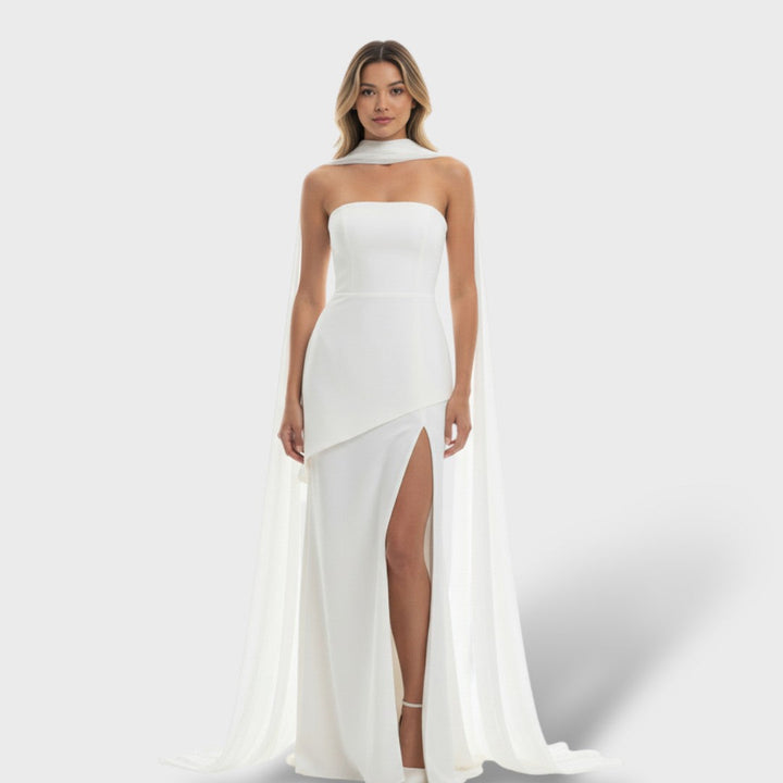 Vestido Maxi Elegante con Abertura