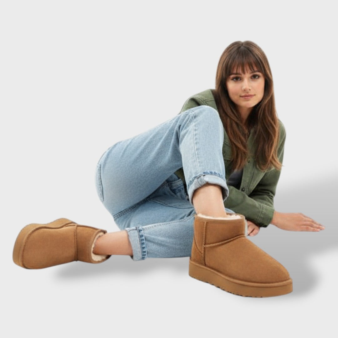 Botas de Nieve Mujer Suela Gruesa