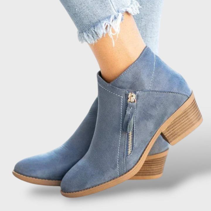 Botas de Cuero Ortopédicas Mujer