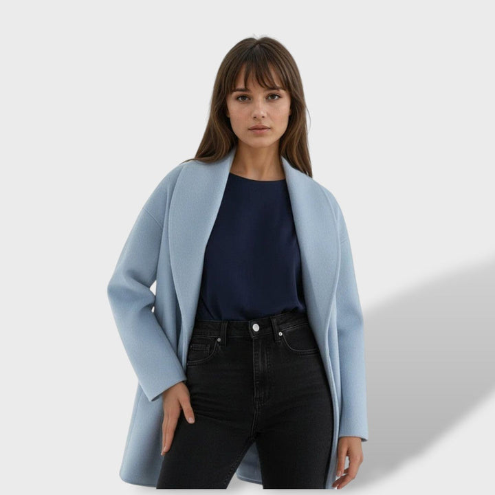 Martina | Abrigo de lana oversize para mujer